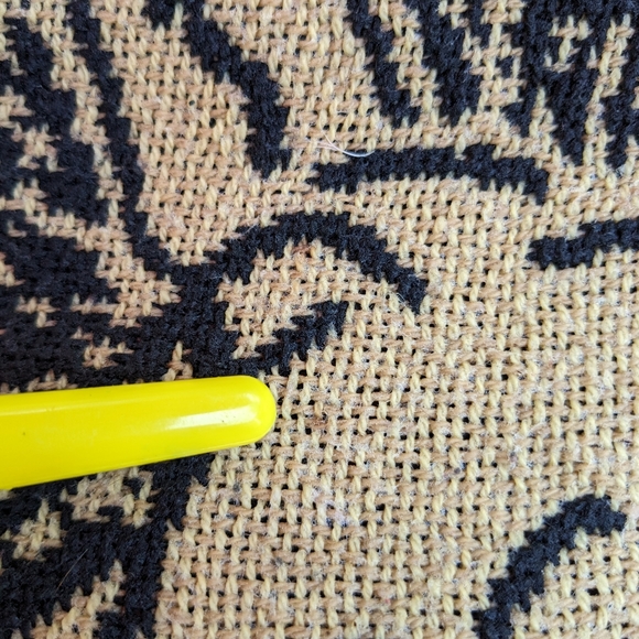 Sugar Street Weavers tapestry safari animals oversized sweater vintage unisex - Picture 9 of 10